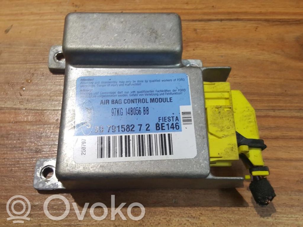 Ford Ka Module de contrôle airbag 