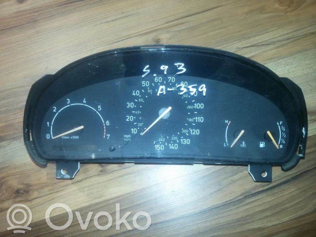 Saab 9-3 Ver1 Velocímetro (tablero de instrumentos) 