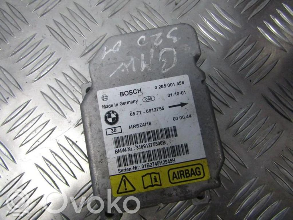 Unidad de control/módulo del Airbag   65776912755,65776912755,0285001458,65776912755,65776912755