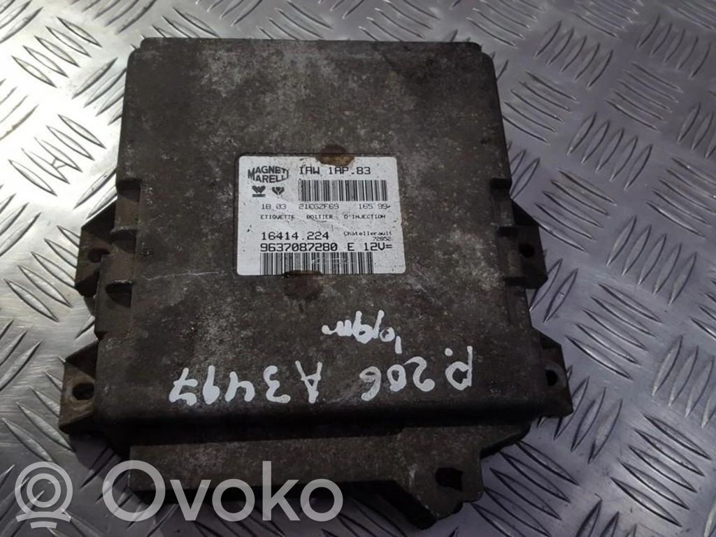 Peugeot 206 Engine control unit/module 