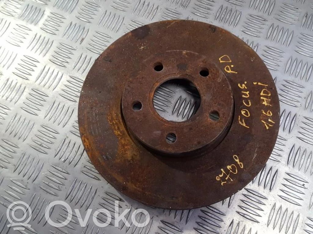 Front brake disc