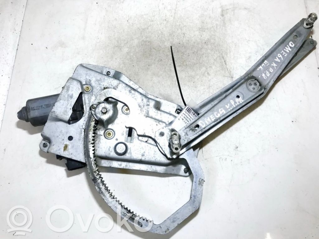 Opel Omega B1 Regulador con motor de la ventanilla de la puerta corredera