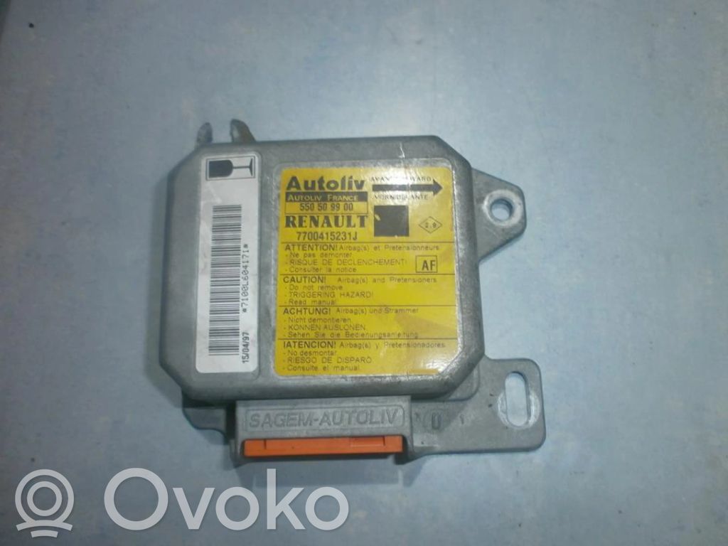 Renault Scenic I Unitate/modul de comandă airbaguri 