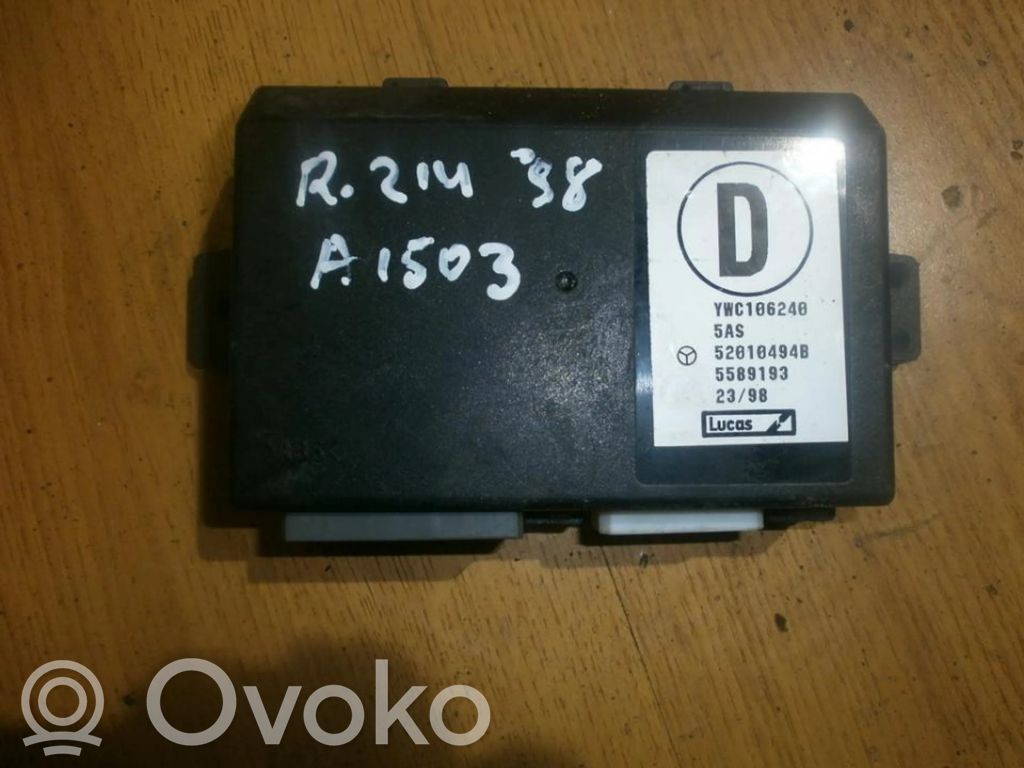 Rover 214 - 216 - 220 Unité de commande dispositif d'immobilisation