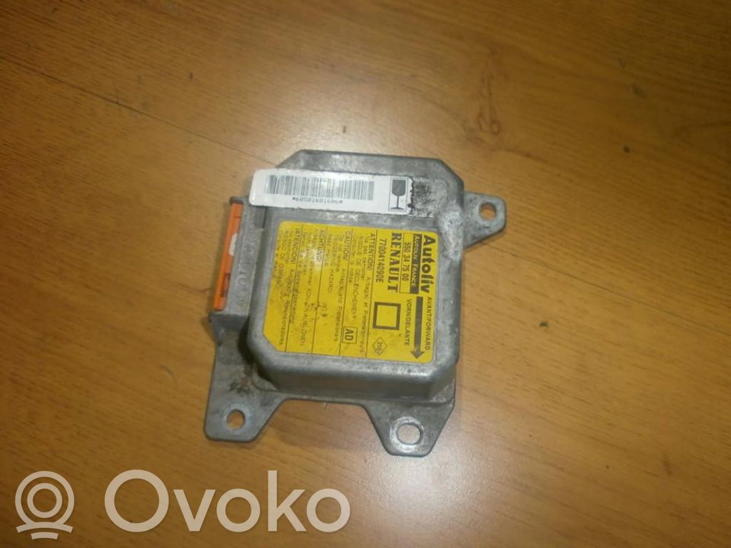 Unidad de control/módulo del Airbag   550347500,7700414090E,550347500,7700414090E