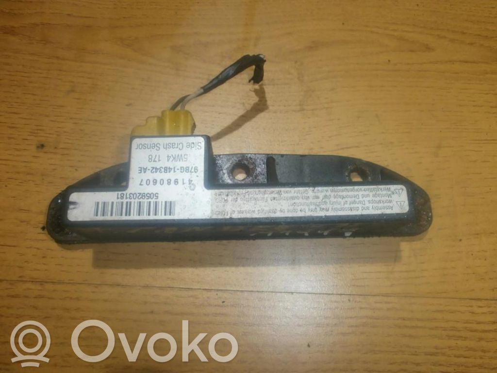 Ford Mondeo MK II Sensor impacto/accidente para activar Airbag