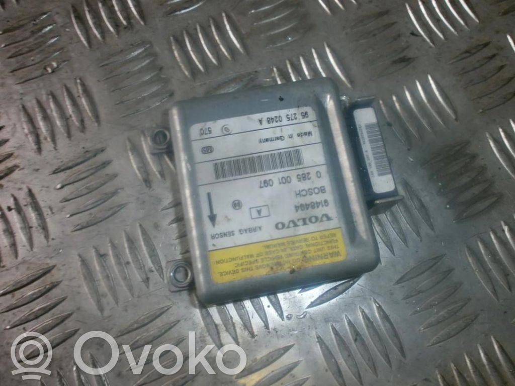 Centralina/modulo airbag   0285001097,952750248A,0285001097,9148494,952750248A