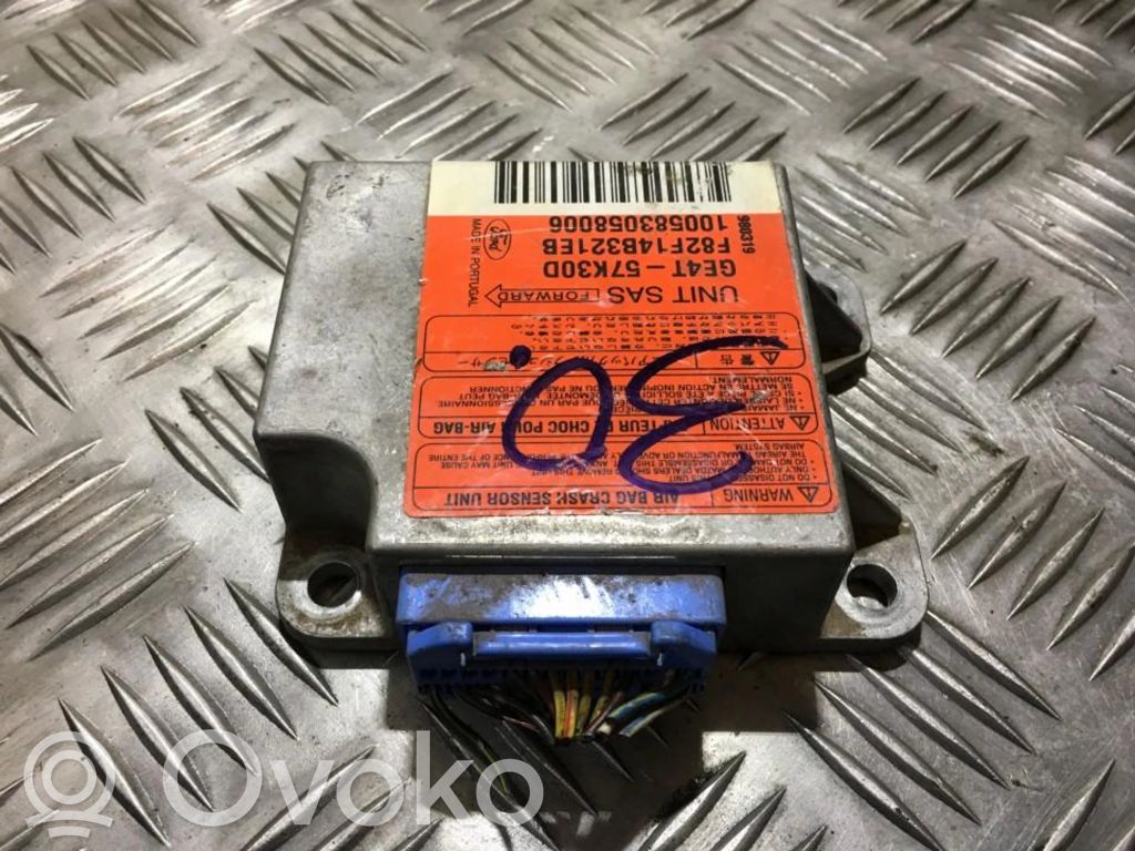 Centralina/modulo airbag   F82F14B321EB,GE4T57K30D,100583058006,980319,F82F14B321EB,GE4T57K30D,GE4T57K30D