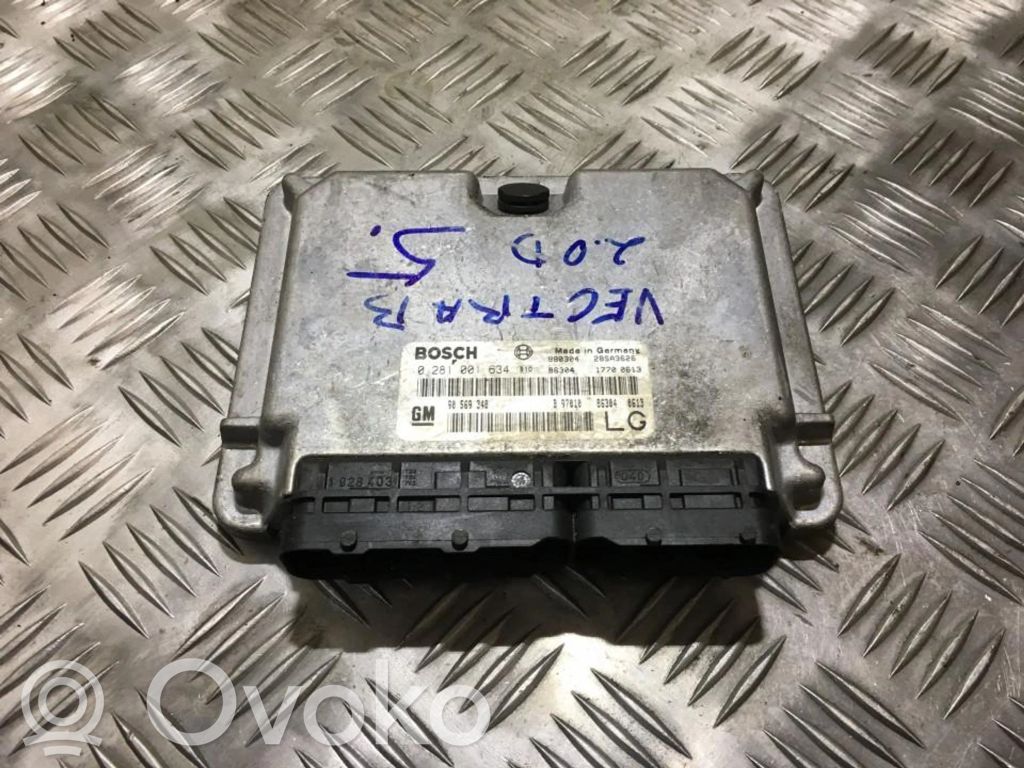 Sterownik / Moduł ECU   0281001634,980304,0281001634,17700613,28SA3626,86304,90569348,980304,B97010863040613