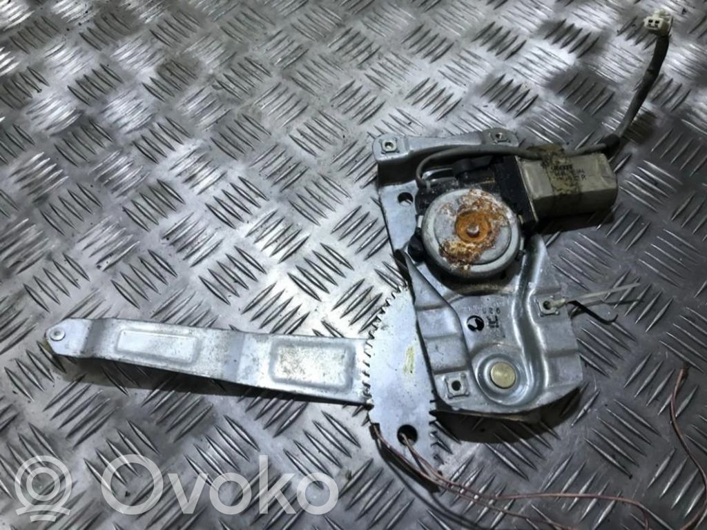 Regulador con motor de la ventanilla de la puerta corredera