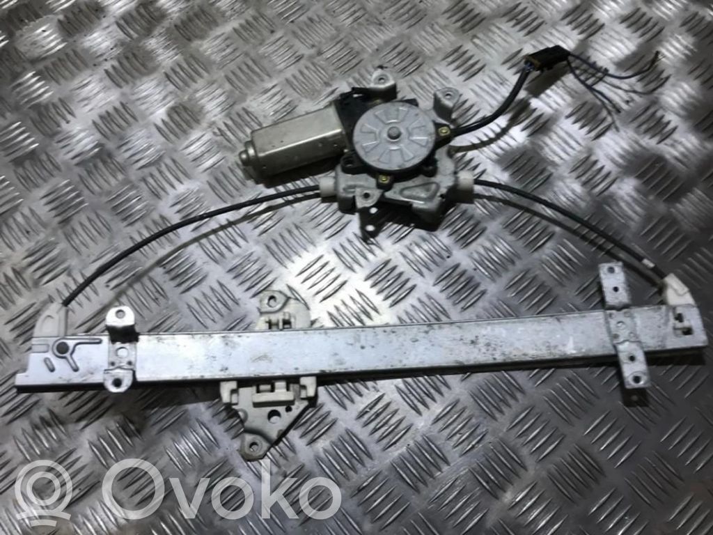 Regulador con motor de la ventanilla de la puerta corredera