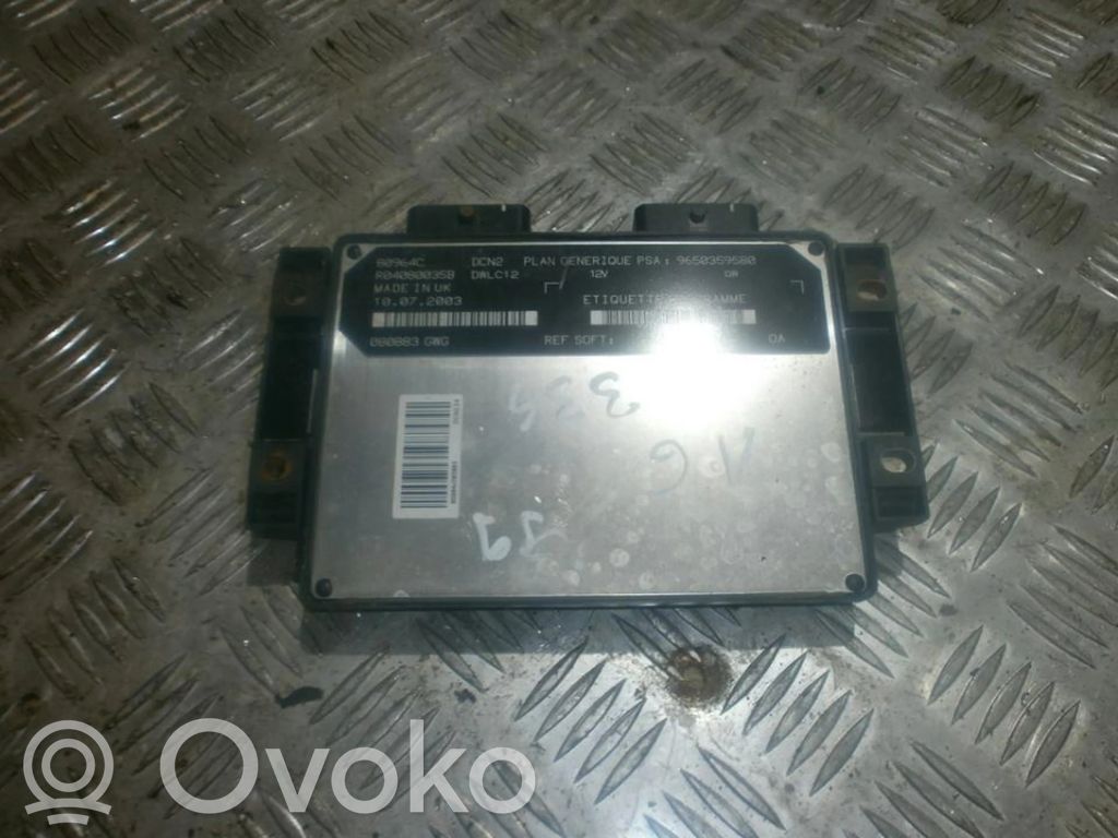Peugeot Partner Unitate/modul de control motor 