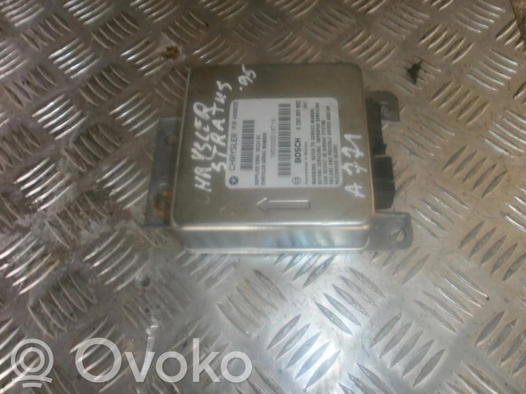 Airbag control unit/module   4606028,0285001092,0285001092,4606028