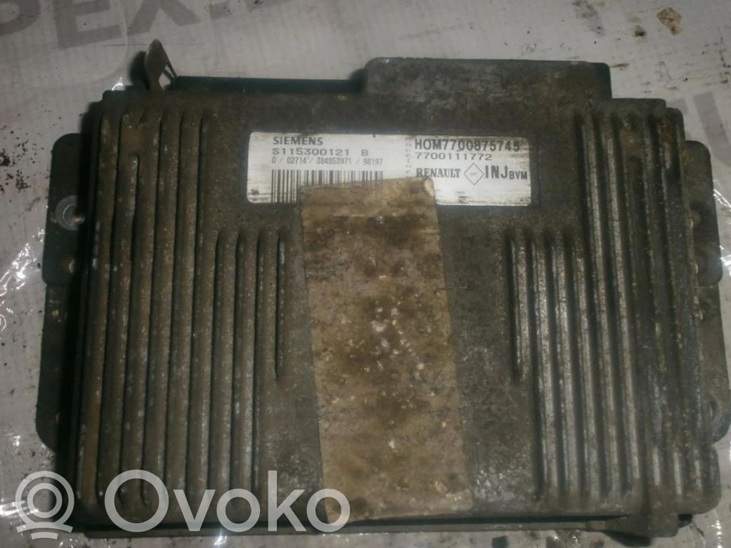 Renault Scenic I Engine control unit/module 