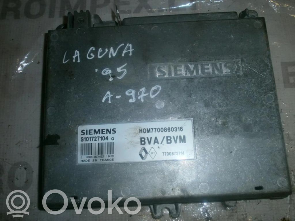 Engine control unit/module   S101727104Q,HOM7700860316,HOM7700860316,S101727104Q