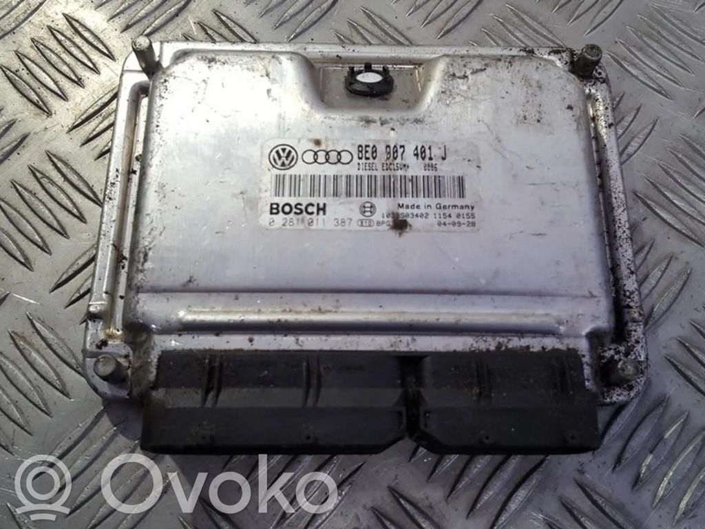 Audi A6 S6 C5 4B Centralina/modulo del motore