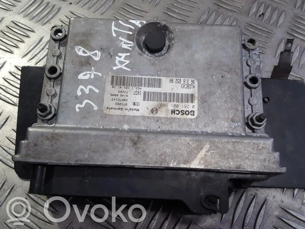Citroen Xantia Sterownik / Moduł ECU 