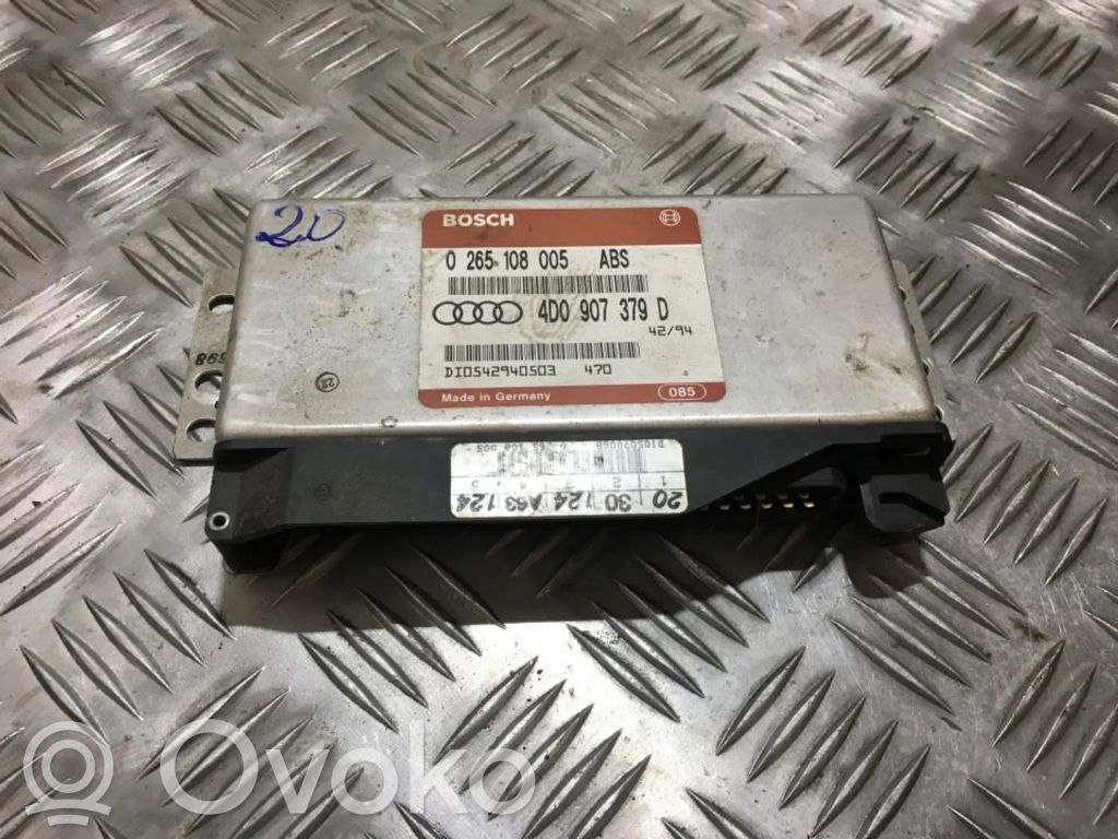 Sterownik / moduł ABS   0265108005,4D0907379D,0265108005,4D0907379D,DI0542940503