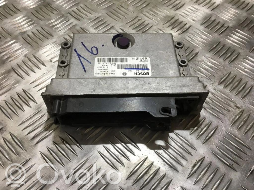 Engine control unit/module   0281001262,970318,0281001262,1011,28RTD845,61423824,76318,9624519580,970318,XUDBC02
