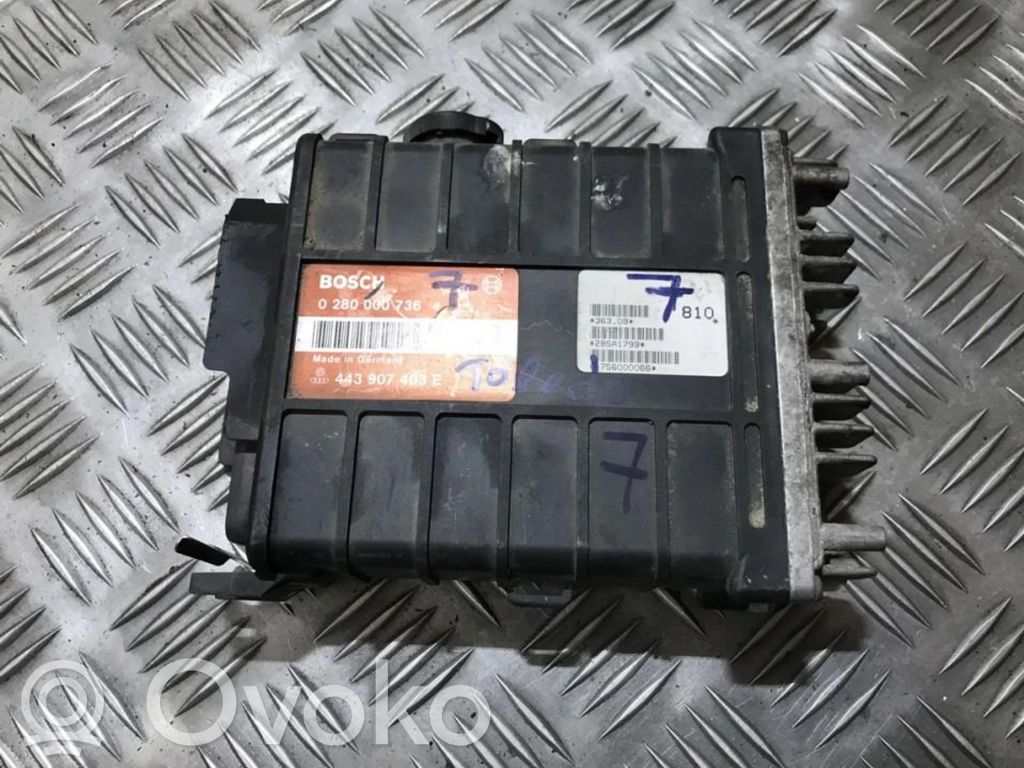 Unidad de control/módulo del motor   0280000736,443907403E,0280000736,443907403E