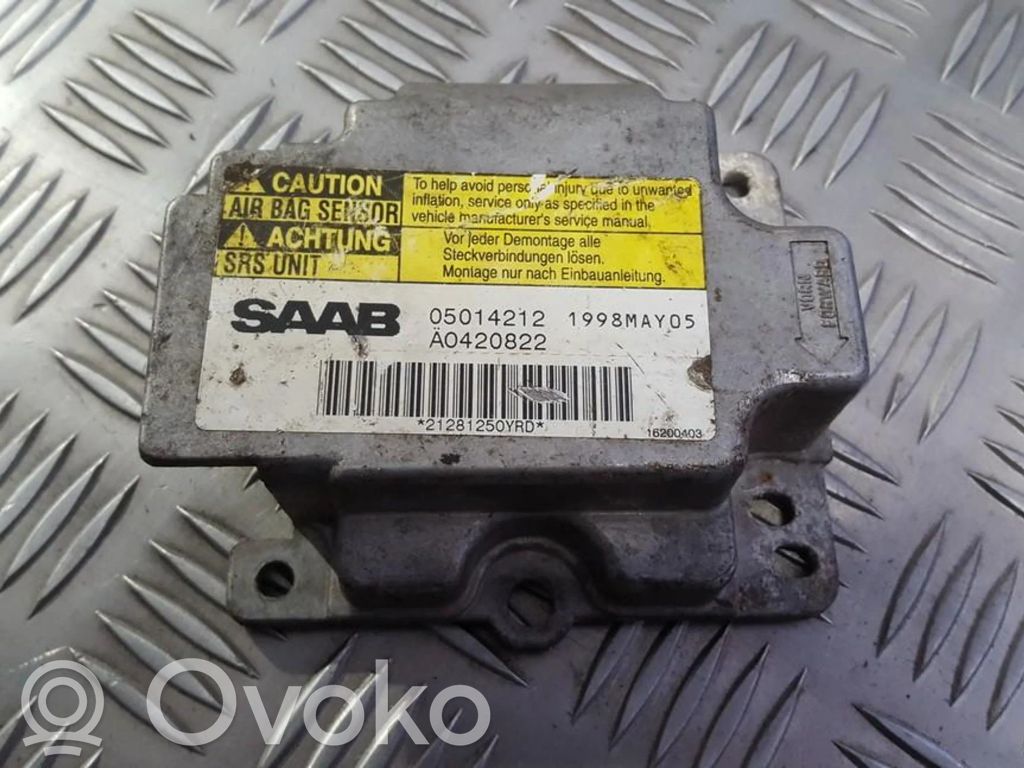 Turvatyynyn ohjainlaite/moduuli   05014212,A0420822,05014212,A0420822