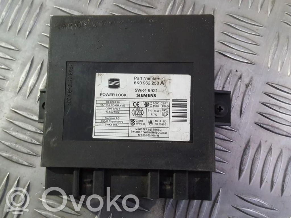 Moduł / Sterownik komfortu   6K0962258A,5WK4692,5WK4692,6K0962258A