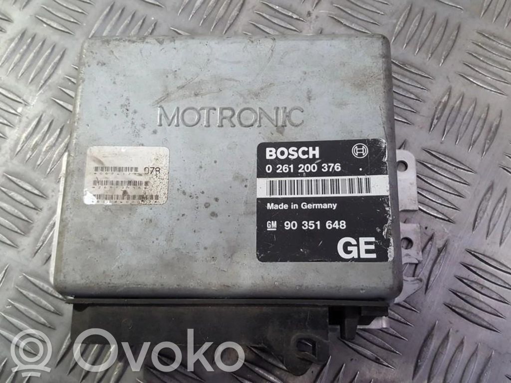 Opel Vectra A Engine control unit/module 