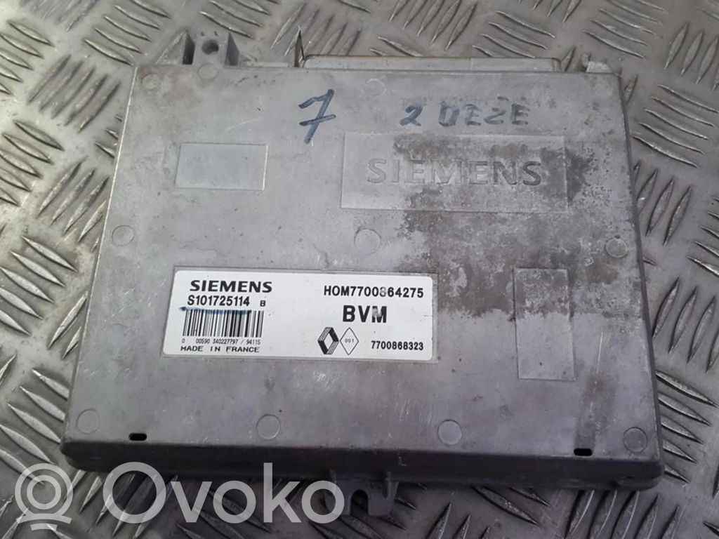 Engine control unit/module   H0M7700864275,HOM7700864275,7700868323,H0M7700864275,HOM7700864275,S101725114B