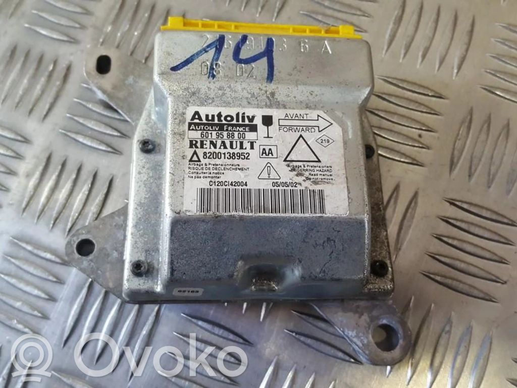 Renault Laguna II Unitate/modul de comandă airbaguri
