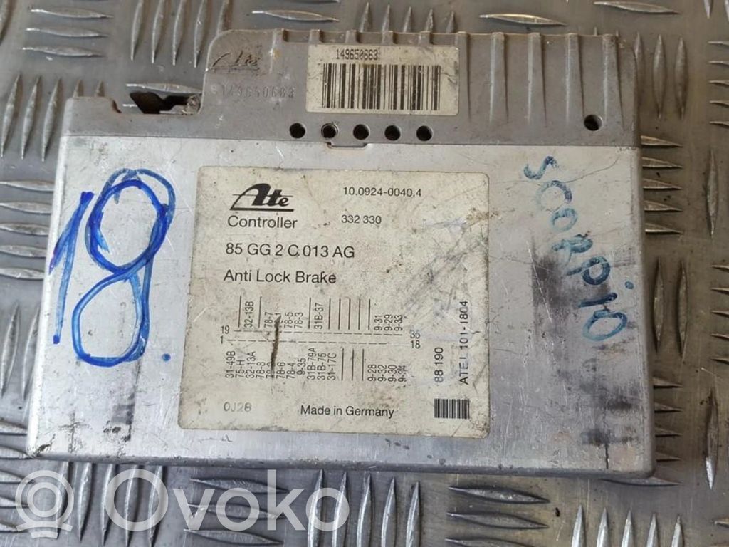 ABS-ohjainlaite/moduuli   85GG2C013AG,10092400404,10092400404,10092400404,10092400404,1011804,1011804,149650663,332330,85GG2C013AG