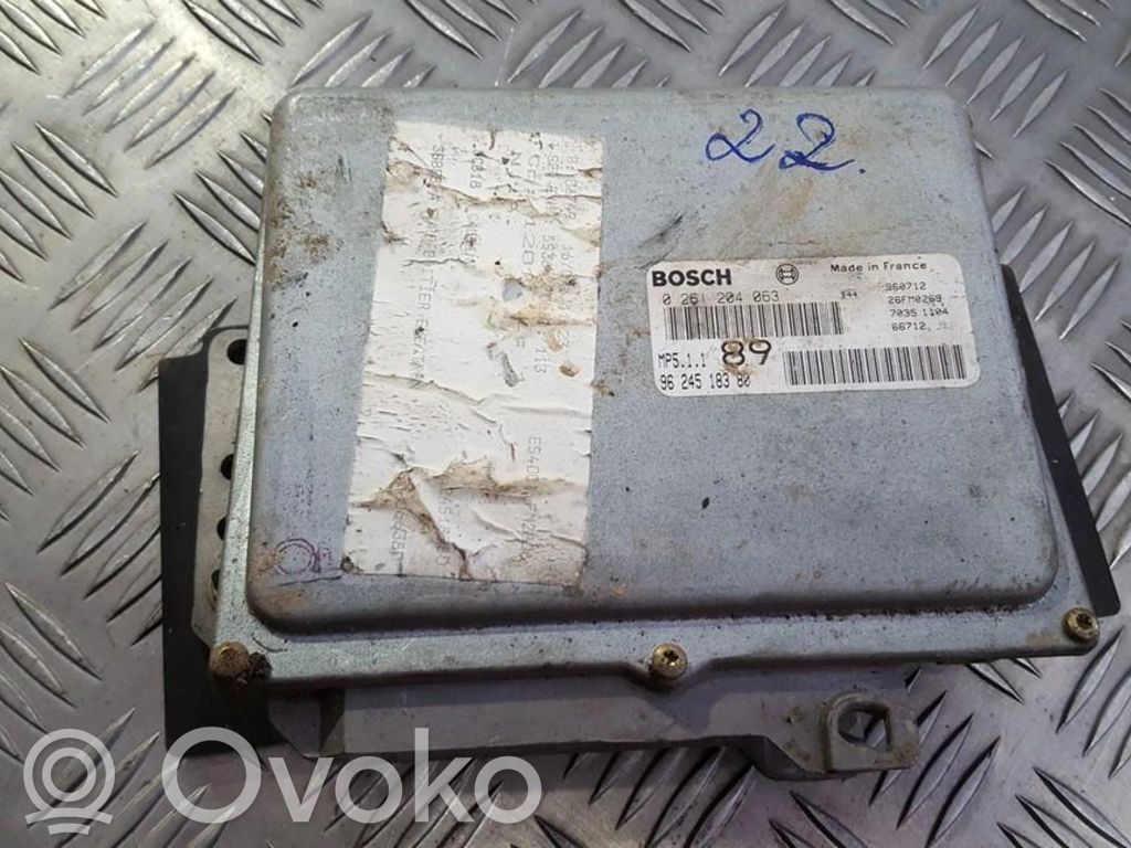 Peugeot 406 Unitate/modul de control motor 