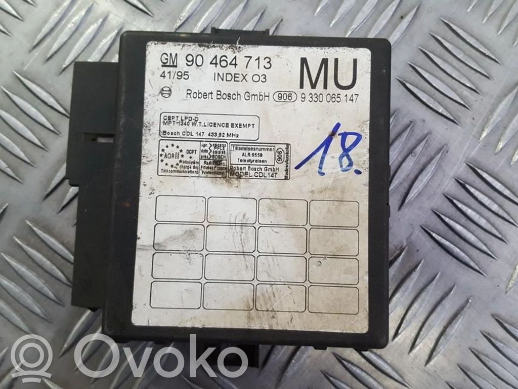 Mukavuusmoduuli   90464713MU,GM90464713MU,90464713MU,9330065147,GM90464713,GM90464713MU