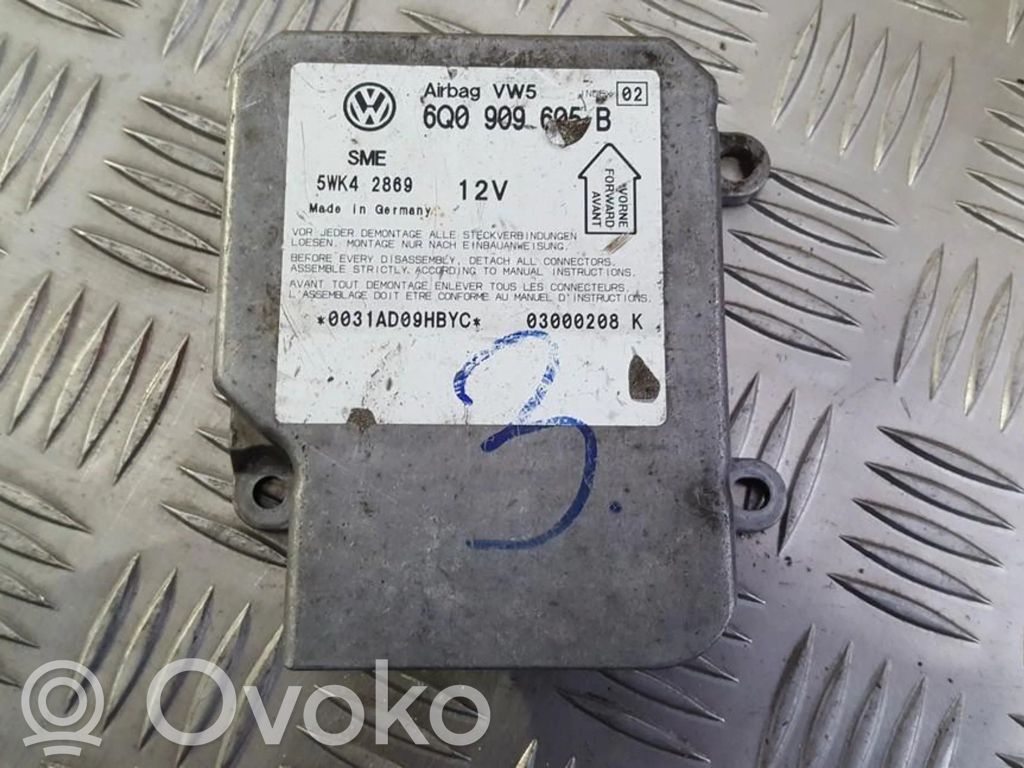 Volkswagen PASSAT B5.5 Centralina/modulo airbag