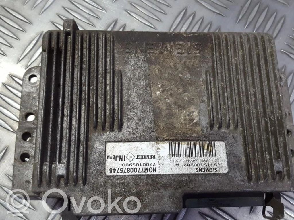 Renault Megane I Engine control unit/module 