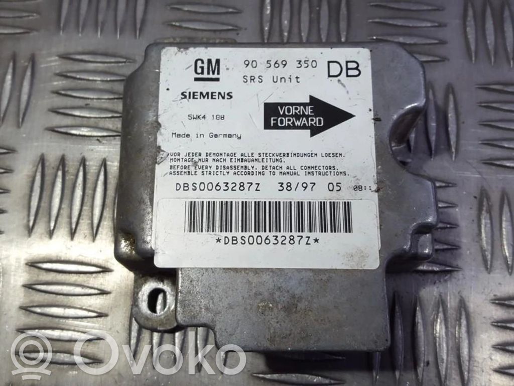 Opel Vectra B Centralina/modulo airbag