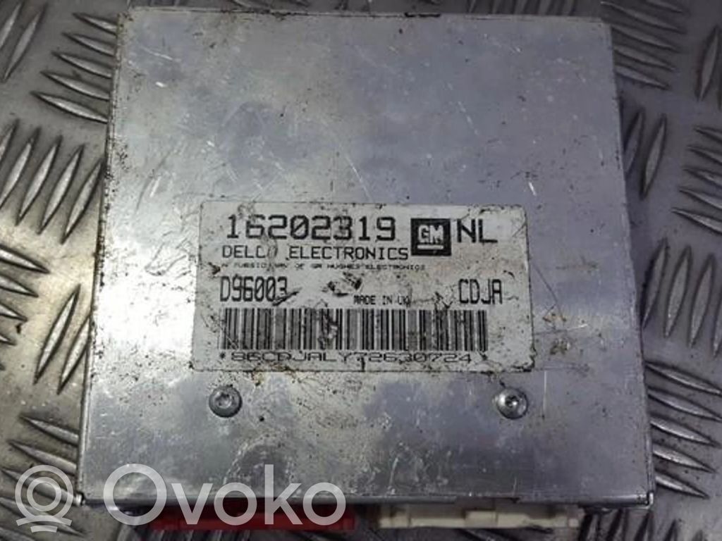 Unidad de control/módulo del motor   16202319,16202319