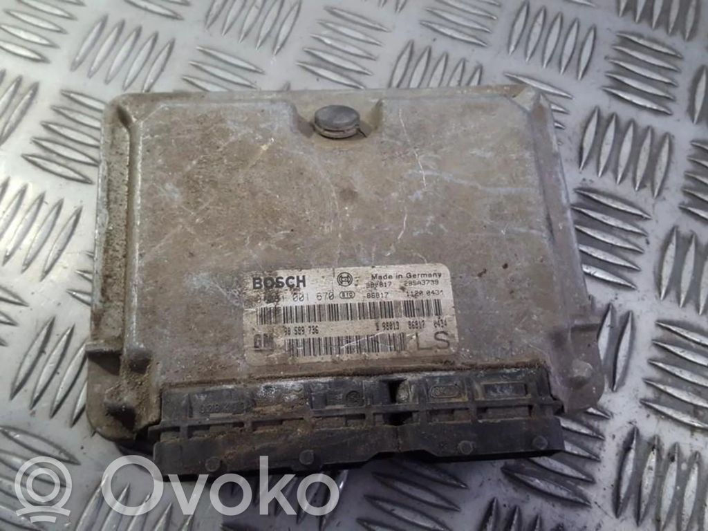 Opel Astra G Centralina/modulo del motore