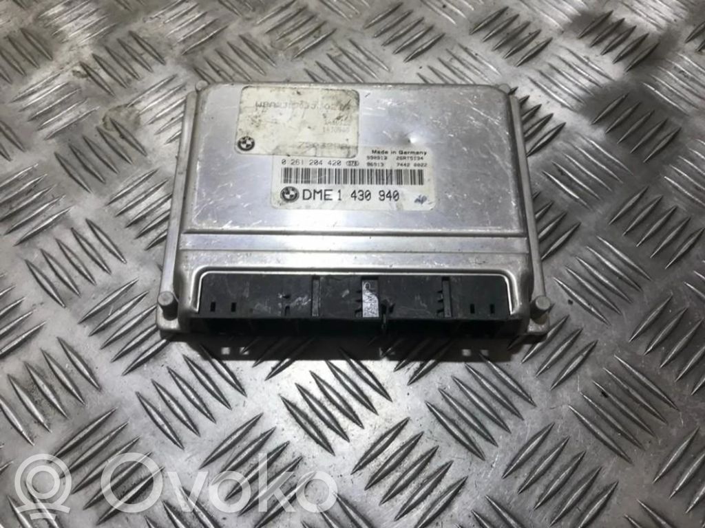 BMW 3 E46 Dzinēja vadības bloks 