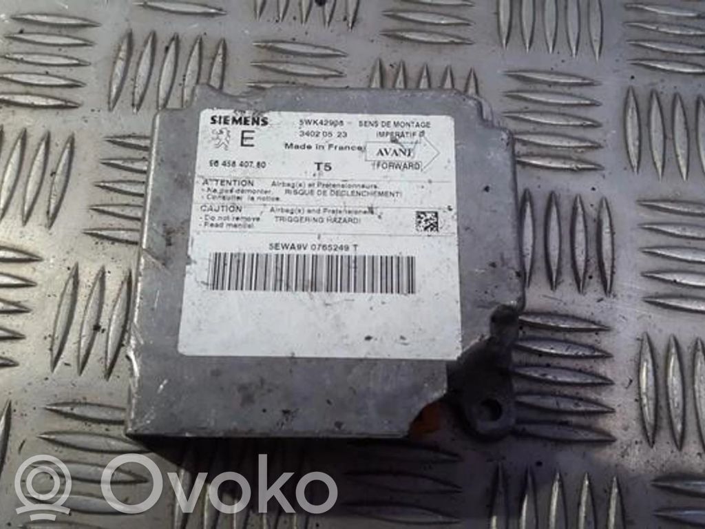 Peugeot 307 Centralina/modulo airbag 