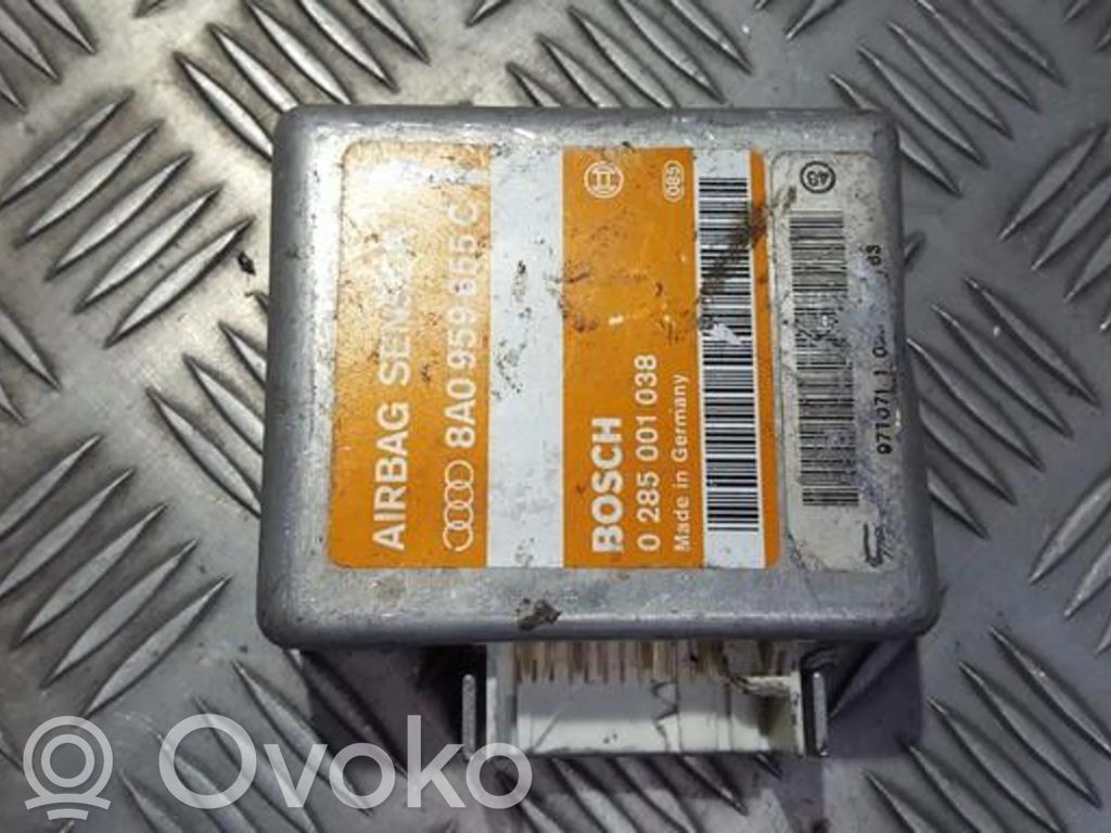 Unidad de control/módulo del Airbag   8A0959655C,0285001038,0285001038,8A0959655C