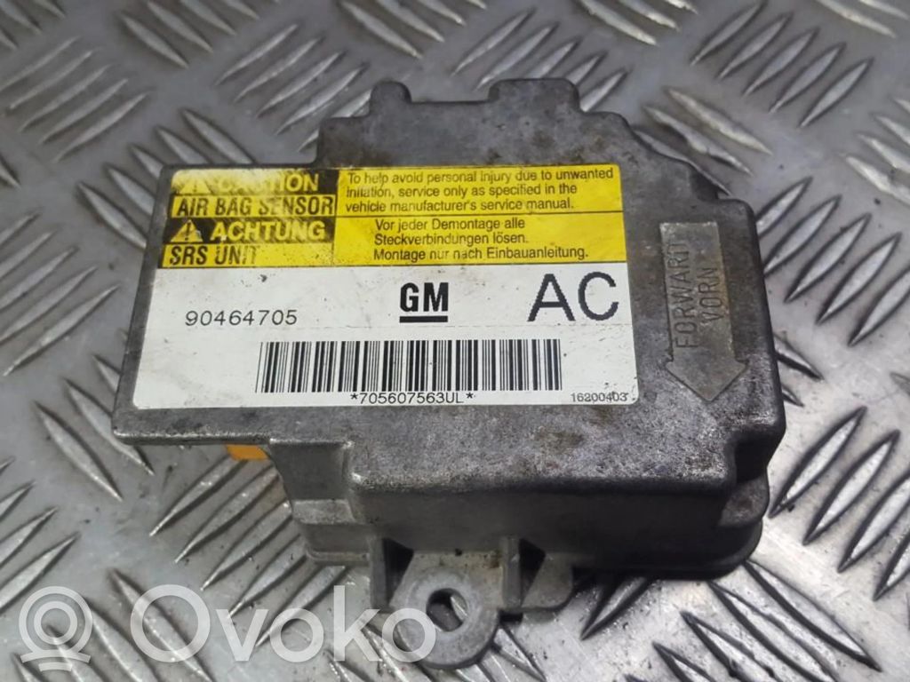 Opel Vectra B Sterownik / Moduł Airbag 