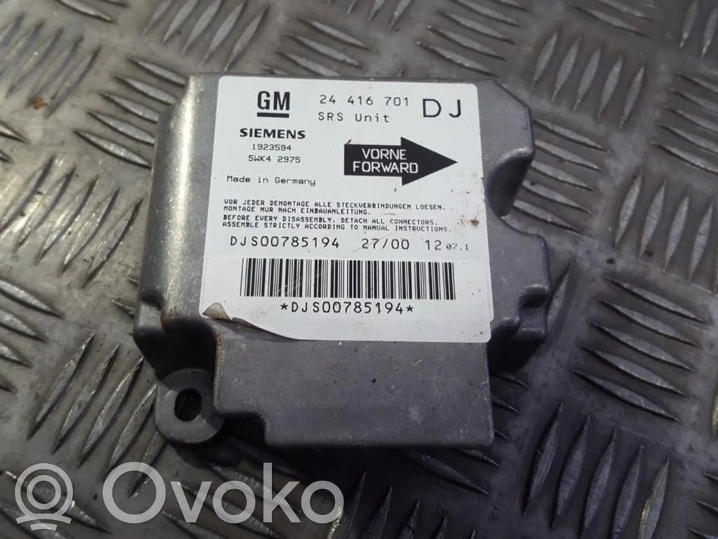 Centralina/modulo airbag   24416701DJ,5WK42975,24416701DJ,5WK42975