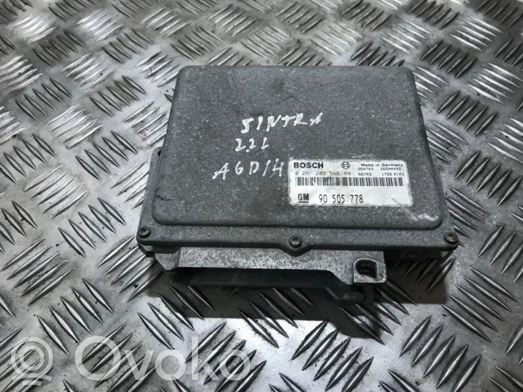 Centralina/modulo del motore   0261203548,90505778,0261203548,17260103,26SA4442,90505778,960703
