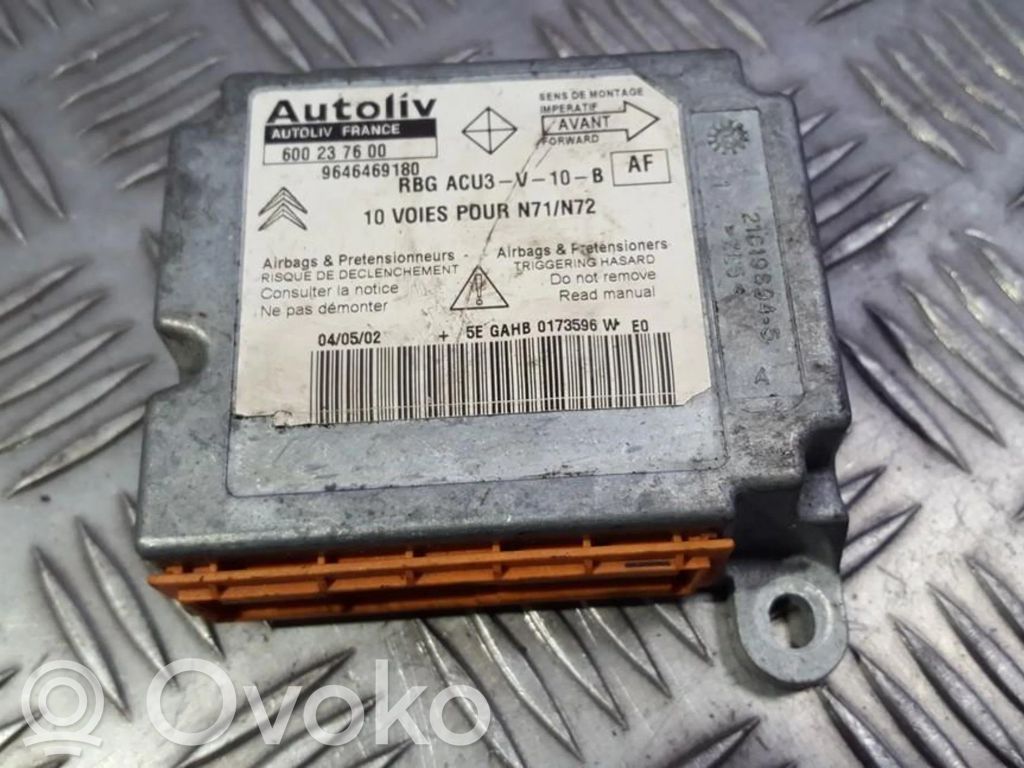 Citroen Xsara Sterownik / Moduł Airbag 