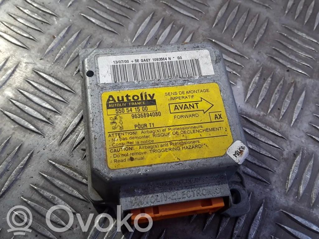 Unidad de control/módulo del Airbag   9636894080,550541500,550541500,9636894080