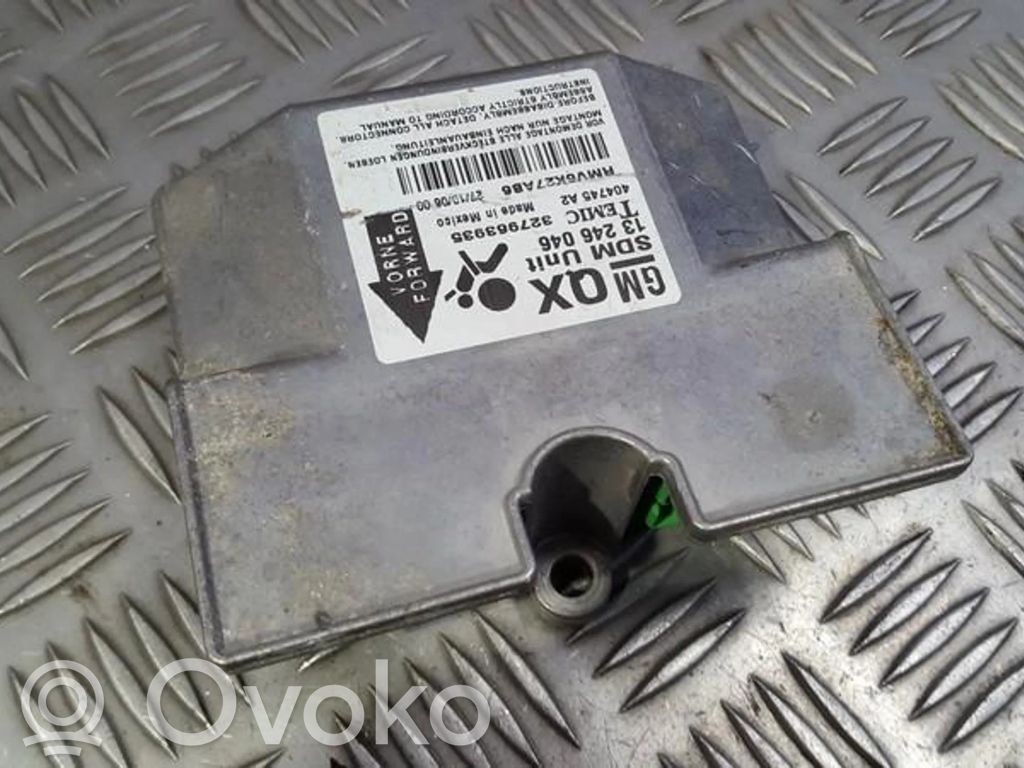 Opel Zafira B Centralina/modulo airbag 