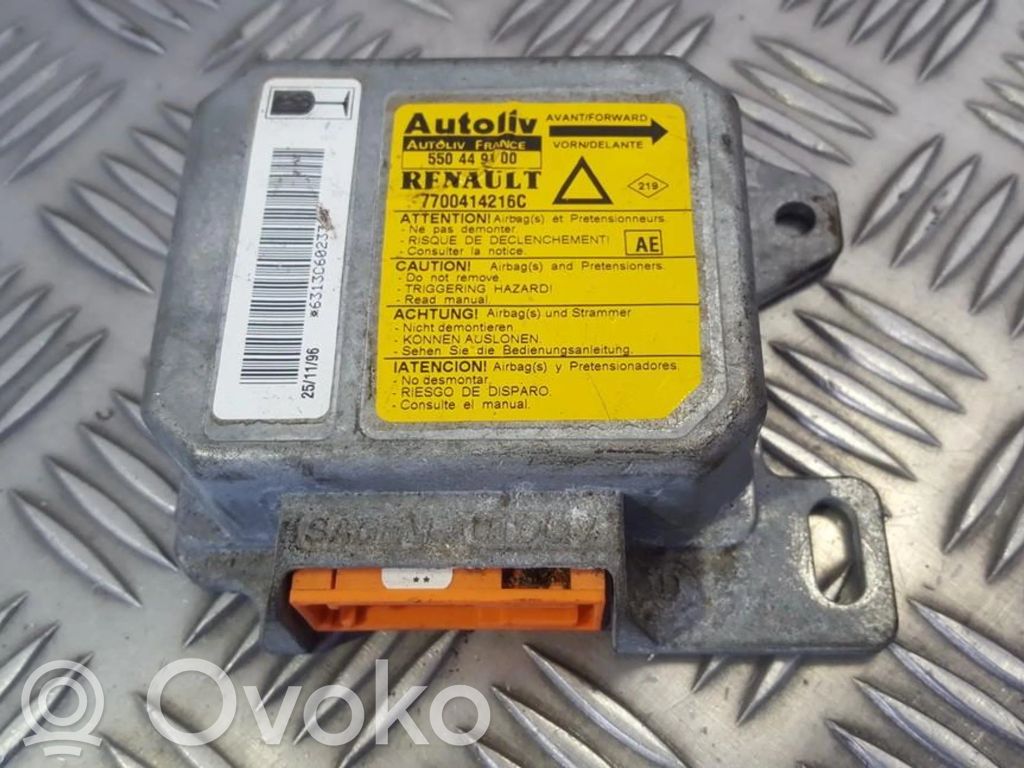 Renault Laguna I Airbag control unit/module 