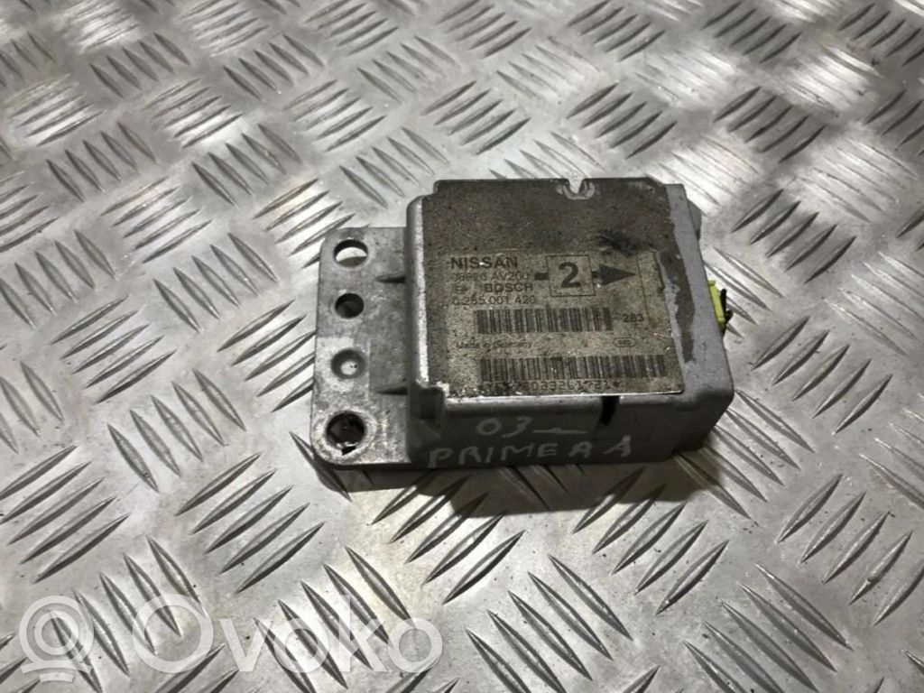Centralina/modulo airbag   98820AV200,0285001420,0285001420,98820AV200