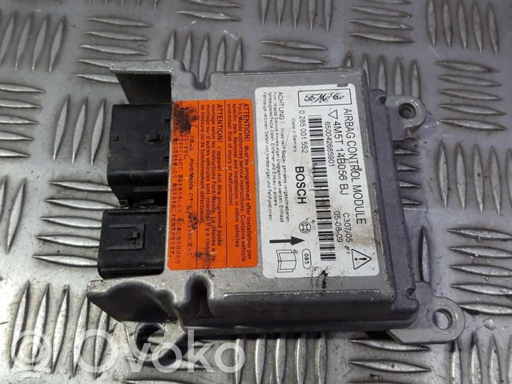 Unidad de control/módulo del Airbag   4M5T14B056BJ,0285001552,0285001552,4M5T14B056BJ
