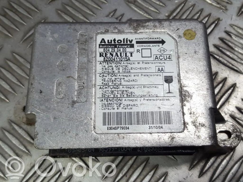 Renault Scenic II -  Grand scenic II Centralina/modulo airbag 